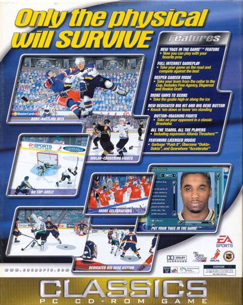 NHL 2000 cover or packaging material - MobyGames