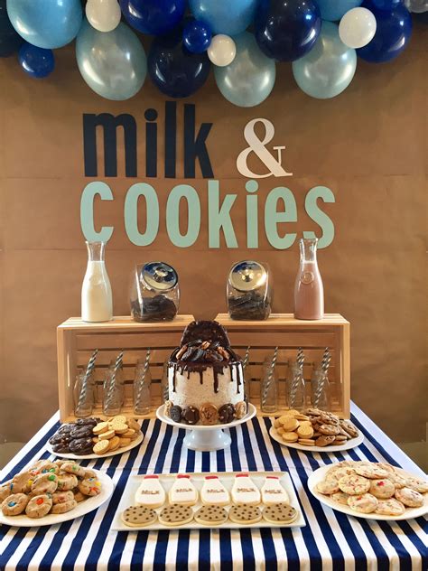 Milk and Cookies Birthday Party | Cookie birthday party, Cookie monster ...