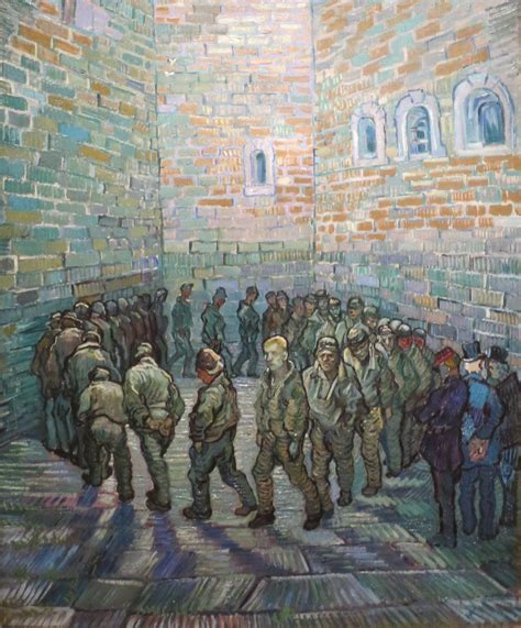 Vincent Van Gogh - Prisoners Exercising - Oil Painting poster print ...