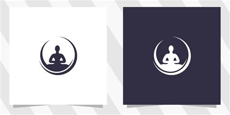 Yoga Logo Vector Design Template 11351588 Vector Art at Vecteezy