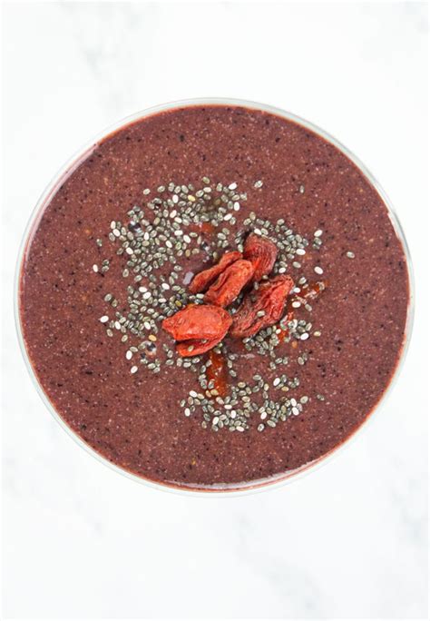 Healthy Goji Berry Smoothie | The Anti-Cancer Kitchen