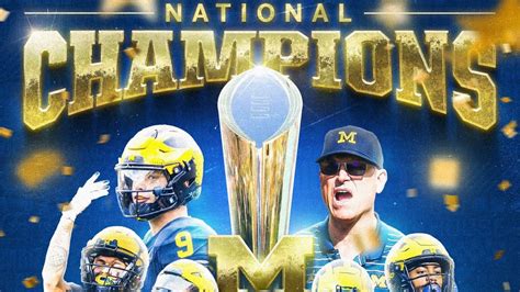 Michigan Wolverines are National Champions! - YouTube