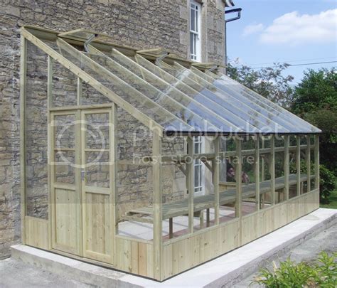 Wooden Lean To Greenhouse Kits