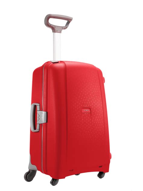 Samsonite Aeris Red 4 Wheel Hard Medium Suitcase in Red for Men | Lyst