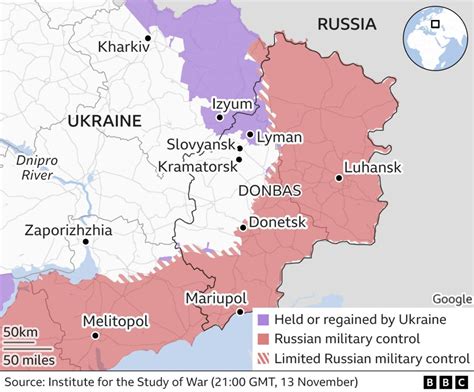 Russia Ukraine War Map Live Updates – Get Latest Map Update