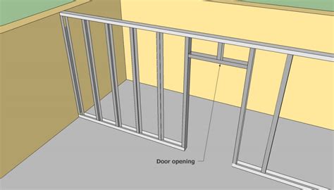 How to frame with metal studs | HowToSpecialist - How to Build, Step by ...