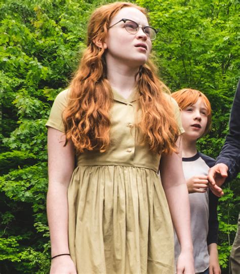 Sadie Sink playing the younger version of Sarah Snook character in The Glass Castle is truly ...