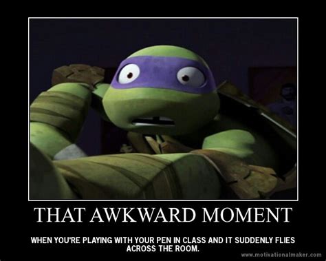 That awkward moment... | Ninja turtles funny, Teenage mutant ninja turtles funny, Tmnt