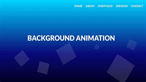 Animated Background HTML CSS | No Javascript - YouTube