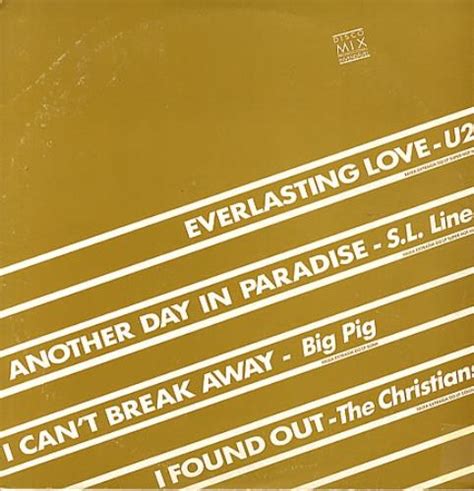 U2 Everlasting Love Brazilian Promo 12" vinyl single (12 inch record / Maxi-single) (349504)