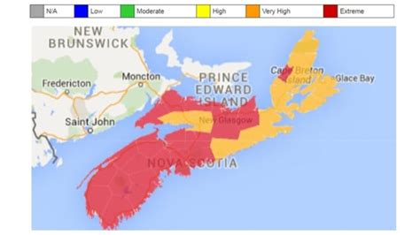 Nova Scotia forest fire risk very high to extreme across province | CBC News