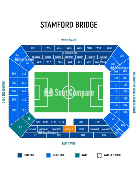 Stamford Bridge Seat Map