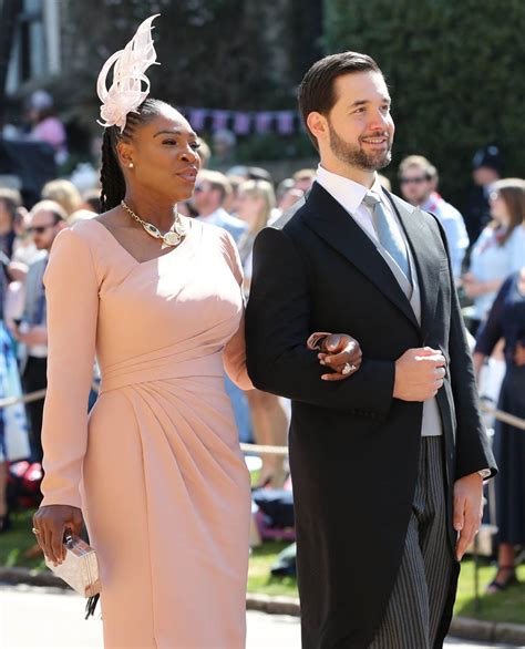 Serena Williams attends the Royal Wedding