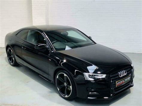 AUDI A5 S LINE BLACK EDITION FACELIFT COUPE 2.0 TDI MANUAL 2013 2 DOOR ...