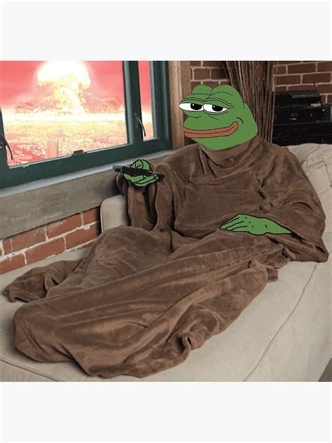 "comfy pepe" Sticker for Sale by AncientMushroom | Redbubble