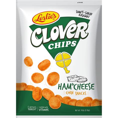 Clover Chips Ham and Cheese 145g | Shopee Philippines