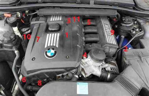 BMW 3.0L I6 N52 Engine Sensor Locations – TroubleCodes.net