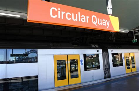 Circular Quay Train Station Map