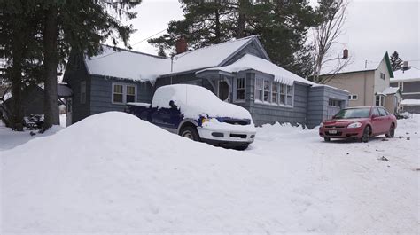 Hurley is Snow Capital of Wisconsin, with 16 feet per year