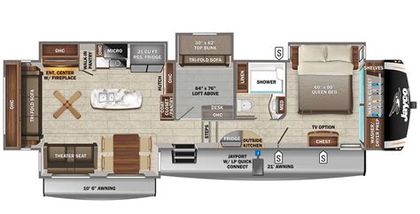 Jayco 5th Wheel Toy Hauler Floor Plans | Wow Blog