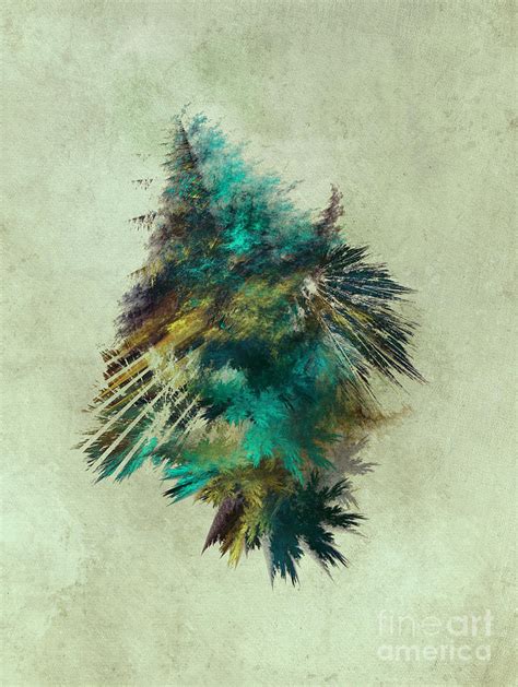 Tree - Fractal Art Digital Art by Justyna JBJart