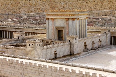 Second Temple. Model of the ancient Jerusalem. Israel Museum | Tents of Mercy