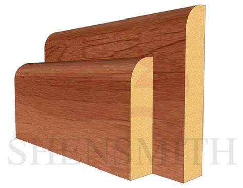 Bullnose Cherry Skirting Board - SkirtingBoards.com®