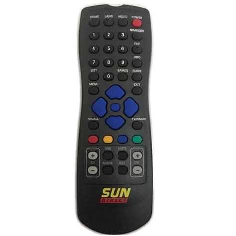 Sun Direct TV DTH Remote - ZeePee