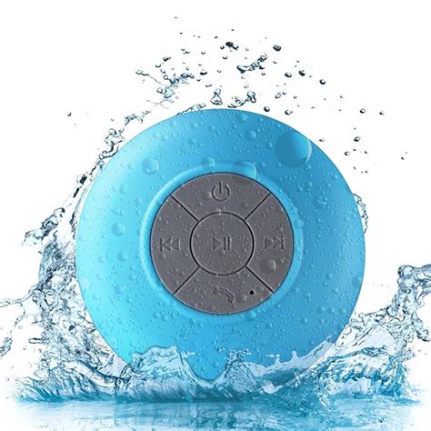 Portable Mini Waterproof Shower Speaker Wireless Bluetooth for iPhone ...