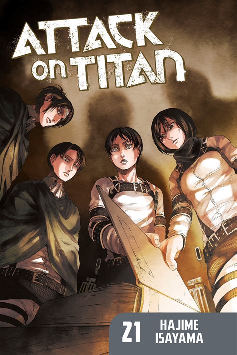 Attack On Titan Manga Volumes Set in a world where humanity lives inside cities surrounded by ...