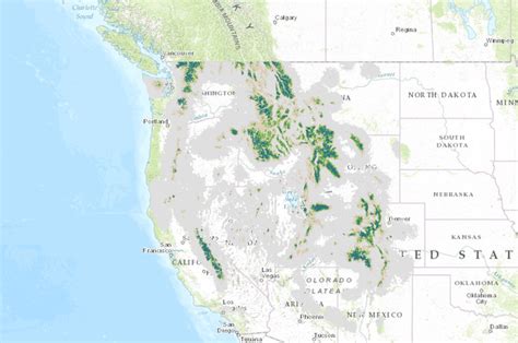 Western U.S. Wolverine Dispersal Habitat | Data Basin