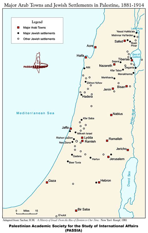 Palestine in Arabic - Maps