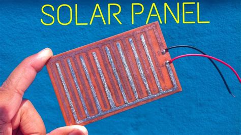 How to make solar panel / solar cell at home - Best Solar Panel System