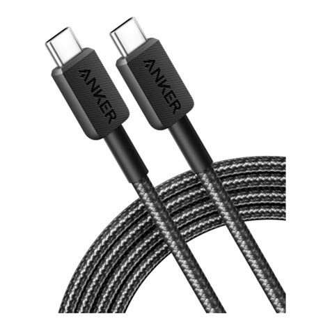 Anker 322 USB-C Cable Braided 1.8m Black | Xcite - Shop Online