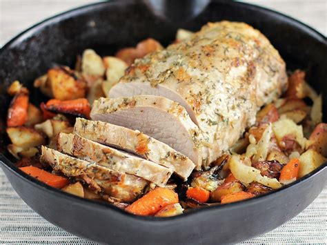 Roast Pork Loin with Carrots and Potatoes by Ezra Pound Cake | Pork ...