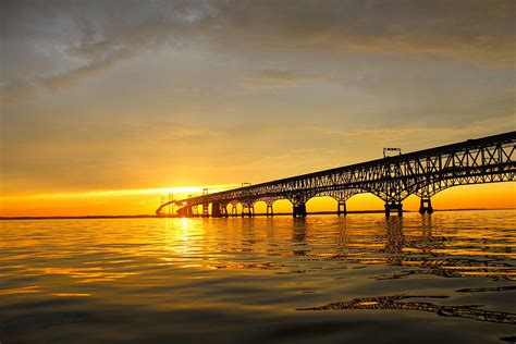 Bay Bridge Sunset Glow Photograph by Jennifer Casey - Fine Art America