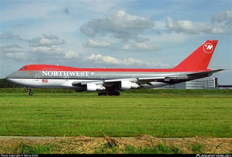 N641NW Northwest Airlines Boeing 747-212B Photo by Marco Dotti | ID ...