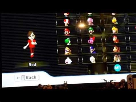 How To Unlock Mii In Mario Kart Wii / How do you unlock mii b in mario ...