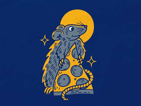 Pizza Rat by Eric Lee on Dribbble