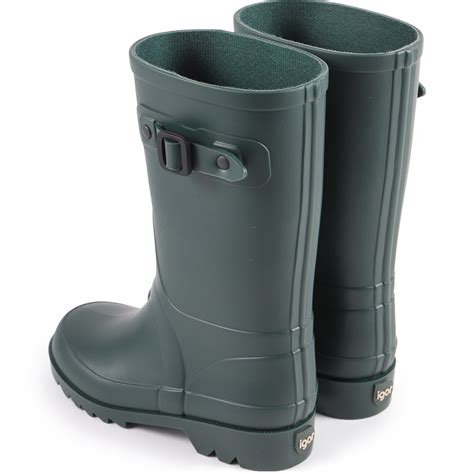 Igor Classic Rain Boots in Green — BAMBINIFASHION.COM