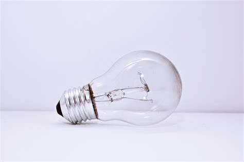 Clear Light Bulb · Free Stock Photo