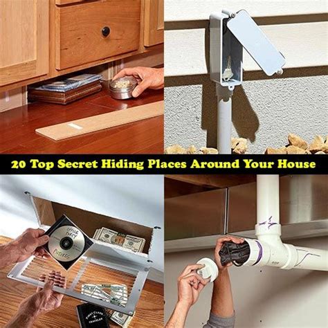 20 Top Secret Hiding Places Around Your House | Secret hiding places ...