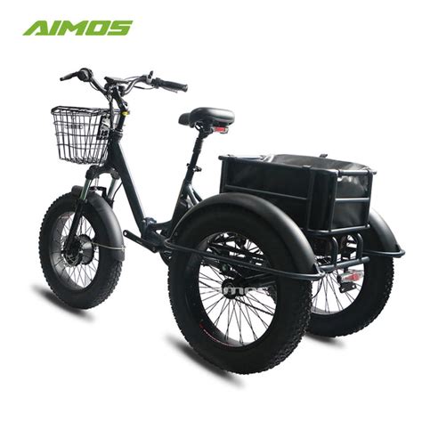 aimos 3 wheel electric bicycle three wheels adult cargo electric bike - E Smart Way