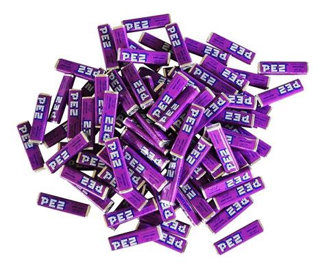 Pez Candy Single Flavor 2 Lb Bulk Bag (Grape) Grape - Swiftsly