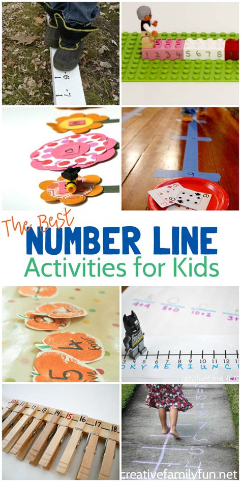 Fun Number Line Activities for Kids - Creative Family Fun