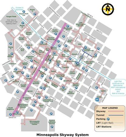 Minneapolis Skyway Map ~ BEPOETHIC