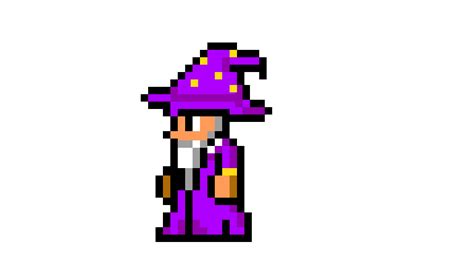 Pixilart - Terraria Wizard by JBoogie777