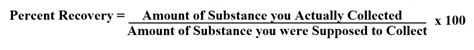 How to Calculate Percent Recovery.