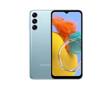 Compra ahora Galaxy M14 Blue 128 GB | Samsung México