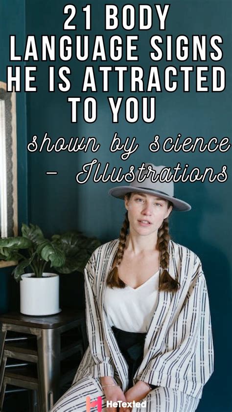 21 body language signs he is attracted to you shown by science illustrations – Artofit